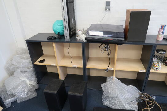 Whiteboard, skuffemodul, 4 stk. reoler uden indhold