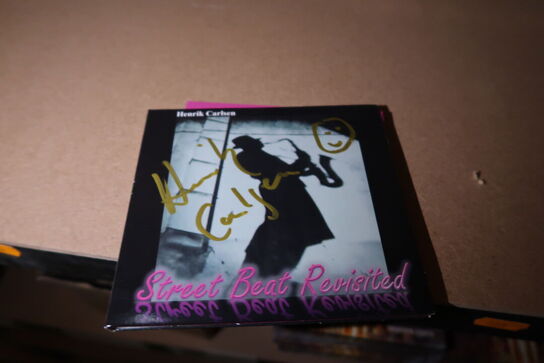 Div. CD & LP'er TELESTJERNEN, HERNIK CARLSEN, SAVAGE MACHINE m.fl.