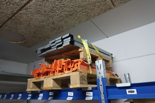 Palle med dele til lagerreoler