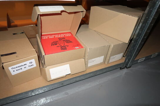 Div. CD & LP'er TELESTJERNEN, HERNIK CARLSEN, SAVAGE MACHINE m.fl.