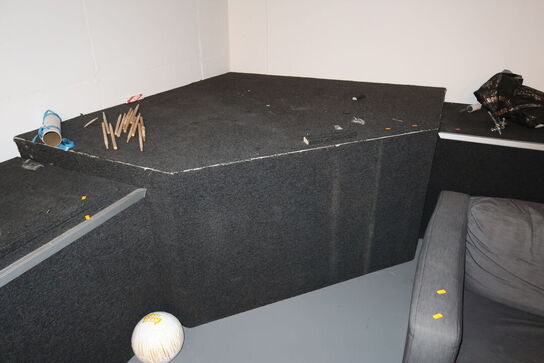 3 stk. podieopbygning