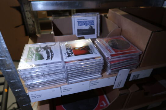 Div. CD & LP'er TELESTJERNEN, HERNIK CARLSEN, SAVAGE MACHINE m.fl.