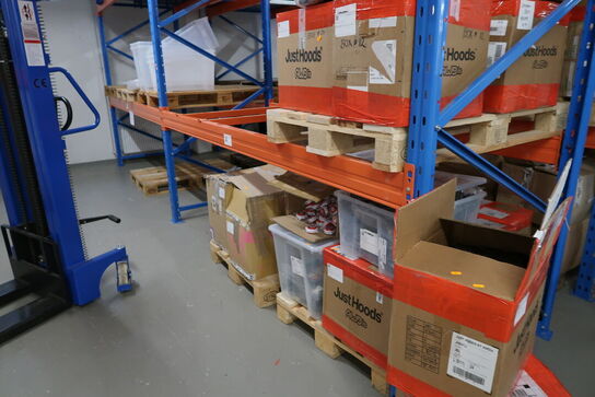 2 fag pallereoler uden indhold