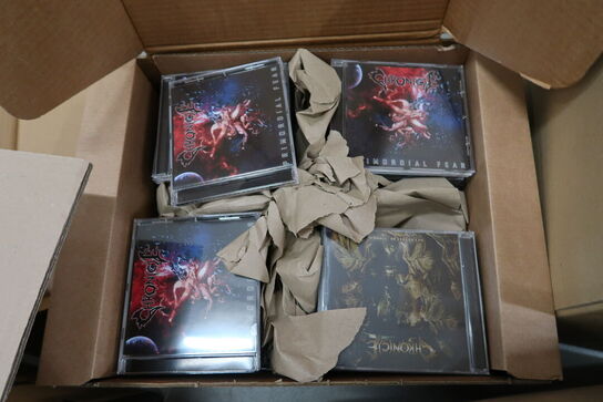 DVD'er, LP'er THE VISION ABLAZE, CD'er I'LL BE DAMNED m.m.