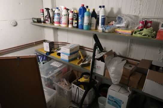 Div. Rengøringsartikler, Våd-/tørsuger WASCO, støvsuger NILFISK VP300 Hepa m.m.