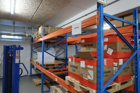 2 fag pallereoler uden indhold