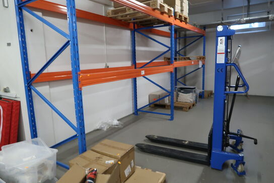 2 fag pallereoler uden indhold