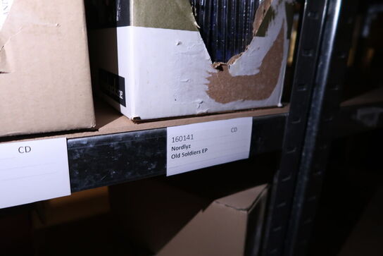 Div. CD & LP'er TELESTJERNEN, HERNIK CARLSEN, SAVAGE MACHINE m.fl.