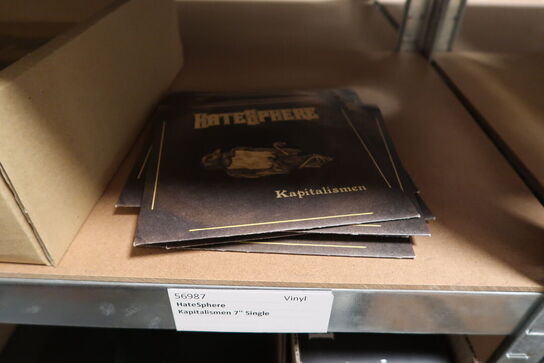 Div. CD & LP'er PECTORA, HATESPHERE m.fl.