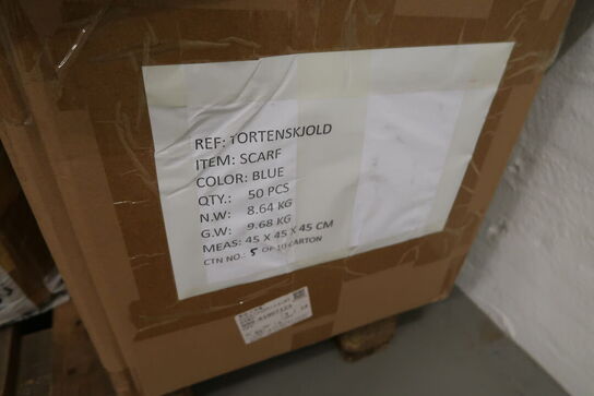 Palle med div. Merchandise bl.a. madkasser, julehuer m.m.