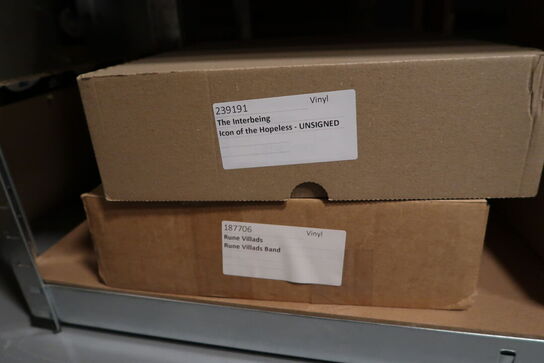 Div. Elektrink, CD & LP'er THE INTERBEING, RUNE VILLADS m.fl.