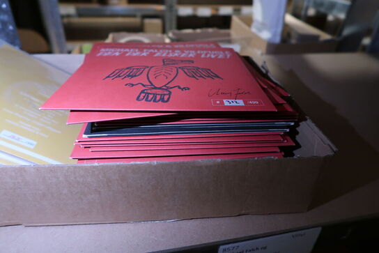 Div. CD & LP'er TELESTJERNEN, HERNIK CARLSEN, SAVAGE MACHINE m.fl.