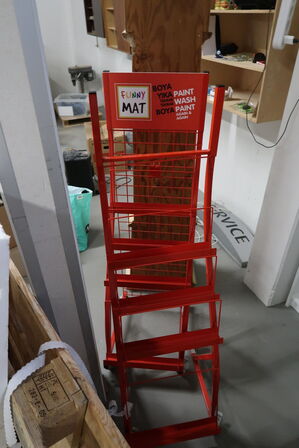 2 stk. brochurestativer