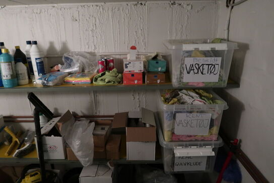 Div. Rengøringsartikler, Våd-/tørsuger WASCO, støvsuger NILFISK VP300 Hepa m.m.