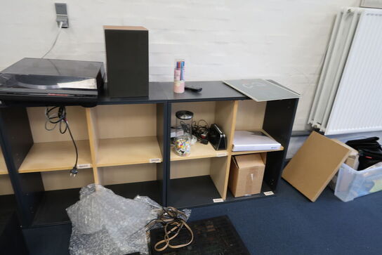 Whiteboard, skuffemodul, 4 stk. reoler uden indhold