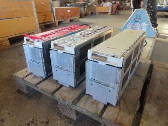 3 stk lithium ion batterier