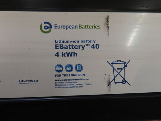 Lithium ion batteri EUROPEAN BATTERIES