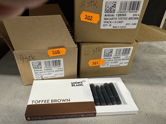 72 stk. Blækpatroner MONTBLANC TOFFEE BROWN
