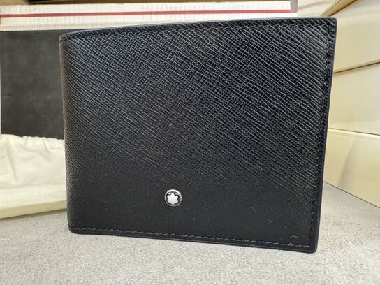 Læderpung 6cc MONTBLANC BLACK
