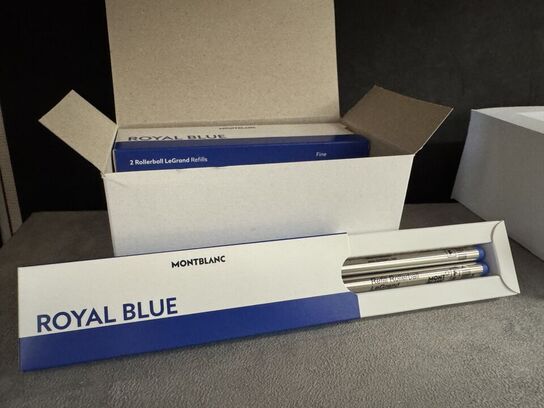 20 stk. Fyldepenne/Rollerball LeGrand Refill MONTBLANC ROYAL BLUE