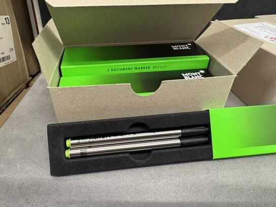 20 stk. Document marker MONTBLANC LUMINOUS GREEN