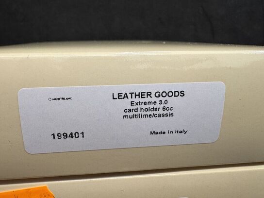 Kortholder 6cc MONTBLANC MULTILIME/CASSIS