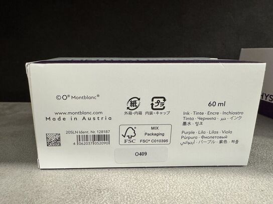 60 ml. Blæk MONTBLANC AMETHYST PURPLE