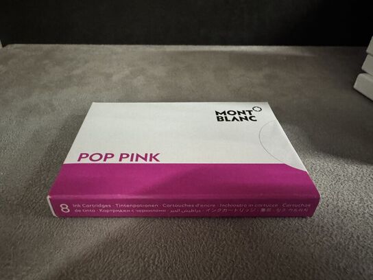 40 stk. Blækpatroner MONTBLANC POP PINK