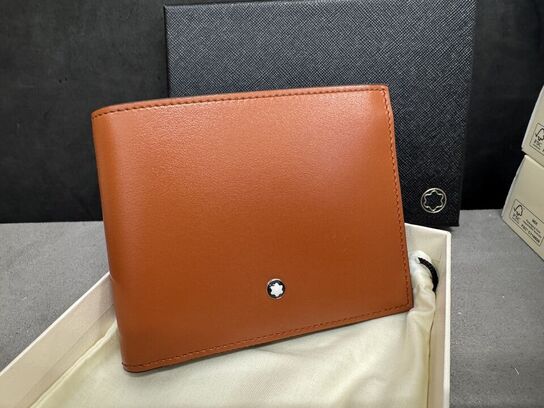 Læderpung 6cc MONTBLANC RUST