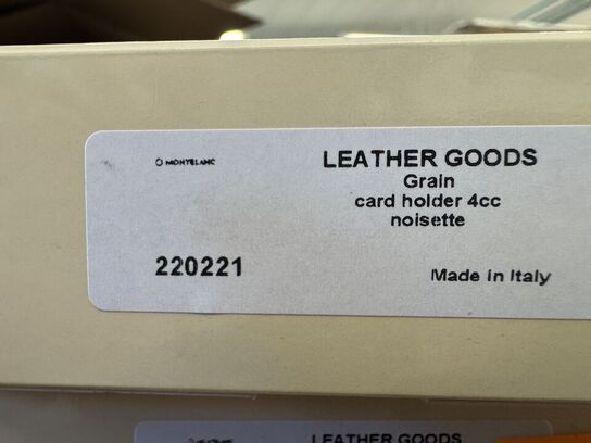 Kortholder 4cc MONTBLANC NOISETTE