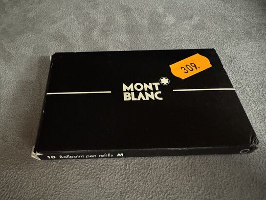10 stk. Fyldepenne/Ballpoint Refill MONTBLANC MYSTERY BLACK