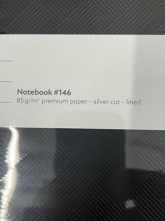 6 stk. Notebook MONTBLANC EXTREME 3.0 BLACK