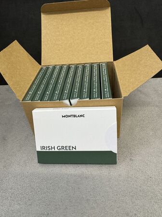 80 stk. Blækpatroner MONTBLANC IRISH GREEN