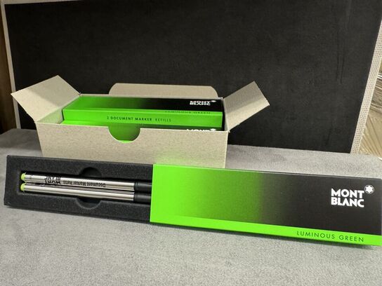 20 stk. Document Marker Refill MONTBLANC LUMINOUS GREEN