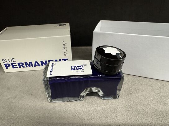 60 ml. Blæk MONTBLANC BLUE