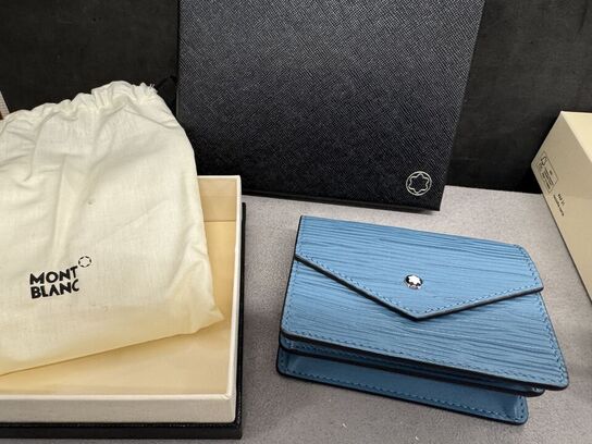 Læderpung MONTBLANC SMOKY BLUE