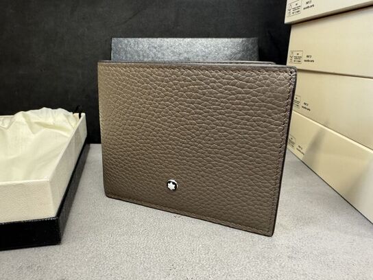 Læderpung 6cc MONTBLANC NOISETTE