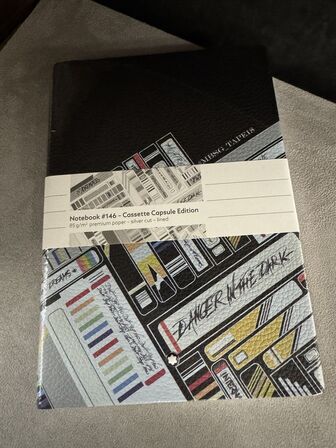 2 stk. Notebook MONTBLANC CASSETTE EDITION