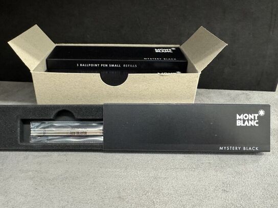 30 stk. Fyldepenne/Ballpoint Small refill MONTBLANC MYSTERY BLACK