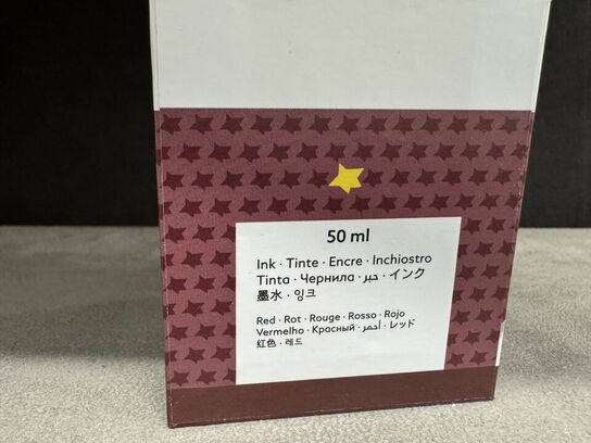 50 ml. Blæk MONTBLANC ROSE BURGUNDY