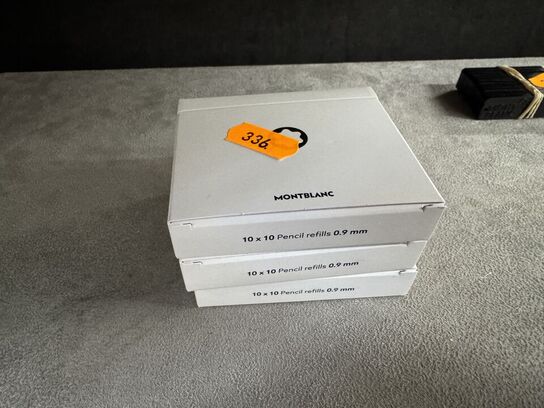 300 stk. Pencil Refill MONTBLANC GRAFIT 0,9 MM.