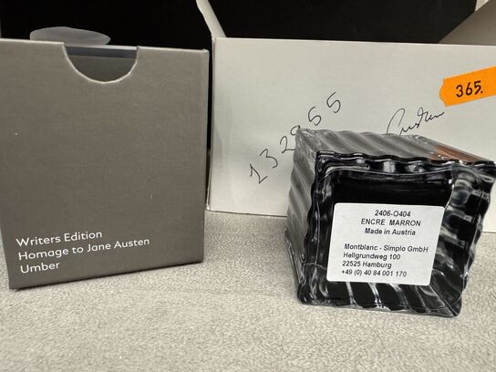 4 stk. 50 ml. Blæk MONTBLANC JANE AUSTEN 
