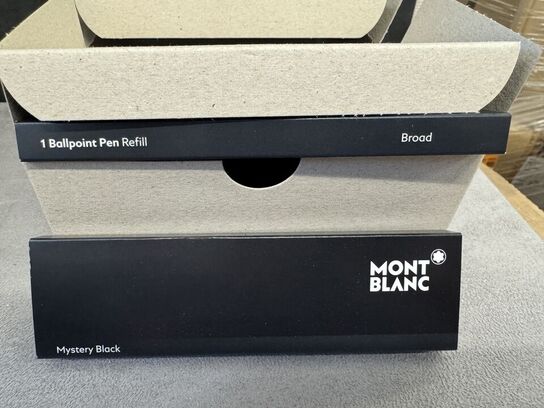 10 stk. Fyldepenne/Ballpoint Refill MONTBLANC MYSTERY BLACK