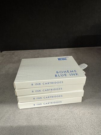 32 stk. Blækpatroner MONTBLANC BOHEME BLUE
