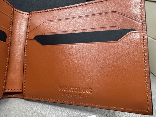 Læderpung 6cc MONTBLANC RUST