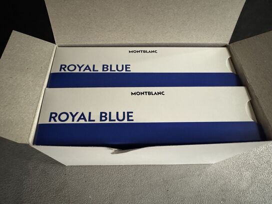 20 stk. Fyldepenne/Ballpoint Refill MONTBLANC ROYAL BLUE