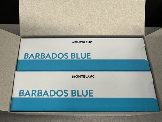 20 stk. Fyldepenne/Ballpoint Refill MONTBLANC BARBADOS BLUE