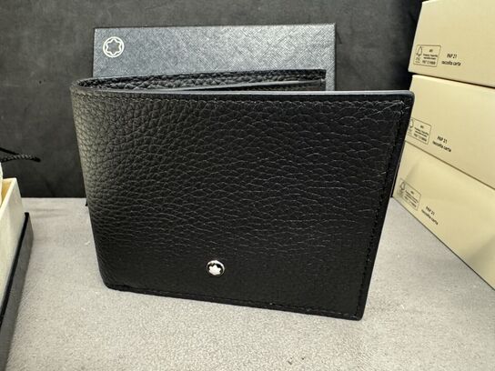 Læderpung 6cc MONTBLANC BLACK
