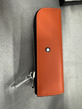 Pen Pouch læder MONTBLANC ORANGE