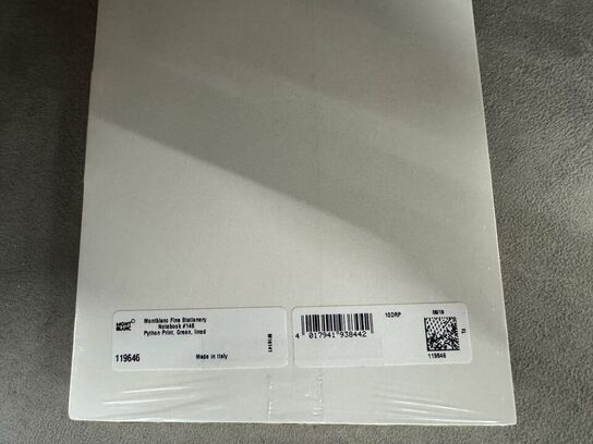 6 stk. Notebook MONTBLANC PYTHON PRINT, LINED